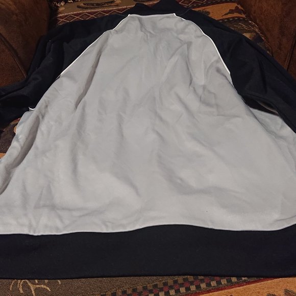 Le Tiger new grey and black Vintage 2XL jacket with stickers and tags - Picture 4 of 4